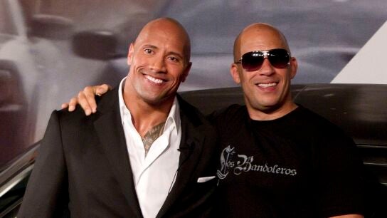 Dwayne Johnson y Vin Diesel