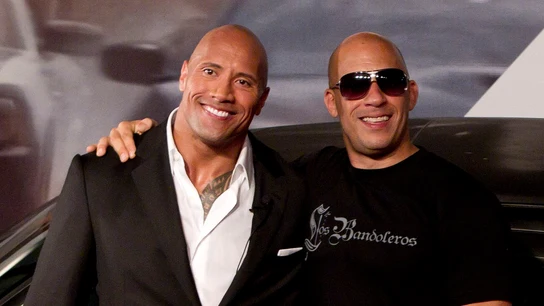 Dwayne Johnson y Vin Diesel Dwayne Johnson y Vin Diesel