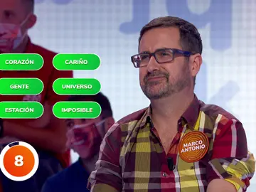 Marco Antonio resuelve el agónico ‘¿Dónde Están?’ a pocos segundos del final Marco Antonio resuelve el agónico ‘¿Dónde Están?’ a pocos segundos del final