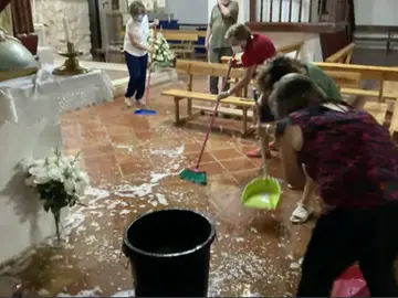 Cañavate pide ayuda para evitar el derrumbe de la iglesia Cañavate pide ayuda para evitar el derrumbe de la iglesia