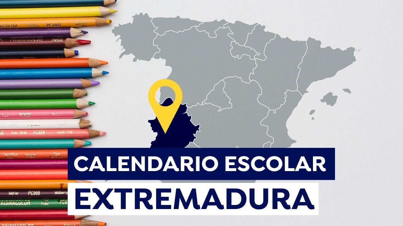 Calendario escolar Extremadura 2022-23: Inicio de las clases y puente ...