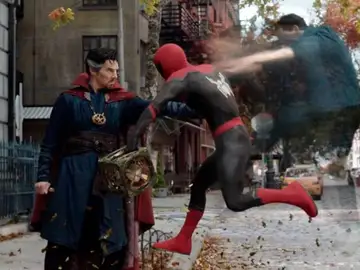 Doctor Strange y SpiderMan en 'Spiderman: Sin camino a casa' Doctor Strange y SpiderMan en 'Spiderman: Sin camino a casa'