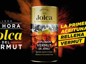 La primera aceituna rellena de vermut, el nuevo aperitivo de los Maestros Aceituneros de Jolca La primera aceituna rellena de vermut, el nuevo aperitivo de los Maestros Aceituneros de Jolca