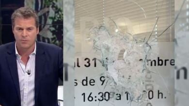 Atacada la oficina antiokupas de Collado Villalba 