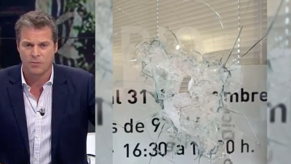Atacada la oficina antiokupas de Collado Villalba 