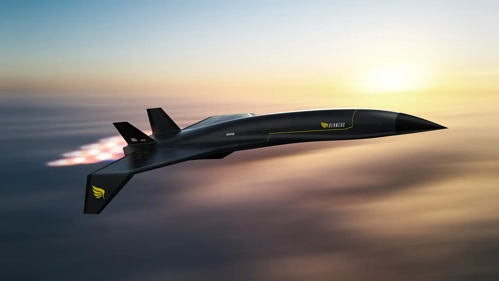 Hermeus Quarterhorse, el avi&oacute;n hipers&oacute;nico que permitir&iacute;a viajar de Londres a Nueva York en menos de 2 horas