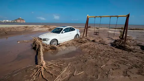 Efectos de la DANA en un coche Efectos de la DANA en un coche