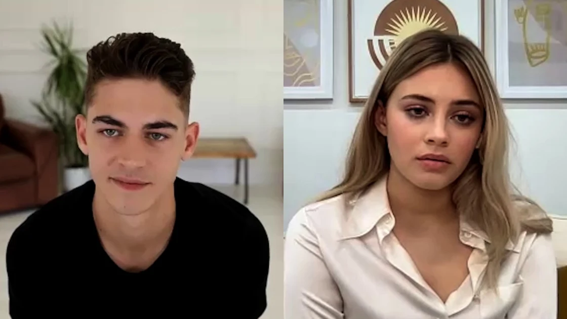 Hero Fiennes-Tiffin y Josephine Langford Hero Fiennes-Tiffin y Josephine Langford