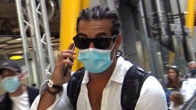 La reacción de Mario Casas cuando le preguntan por Desiré Cordero