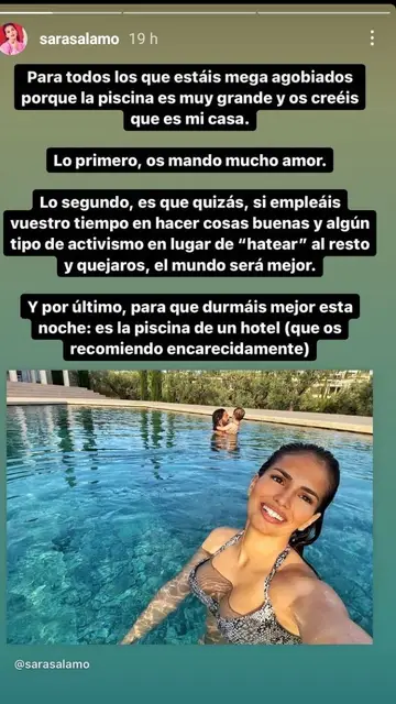 sara salamo responde a los haters sara salamo responde a los haters