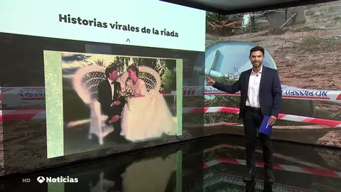 Las redes se vuelcan para restaurar una fotografía dañada por la DANA Las redes se vuelcan para restaurar una fotografía dañada por la DANA
