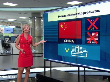 La falta de abastecimiento de productos chinos provoca escasez de productos en el resto del mundo