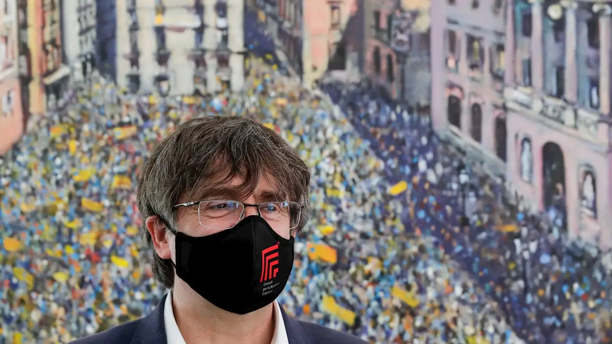 El expresidente catalán Carles Puigdemont. El expresidente catalán Carles Puigdemont.