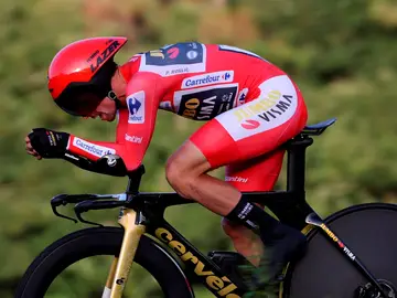 Primoz Roglic gana su tercera Vuelta España y también se lleva la contrarreloj individual Primoz Roglic gana su tercera Vuelta España y también se lleva la contrarreloj individual