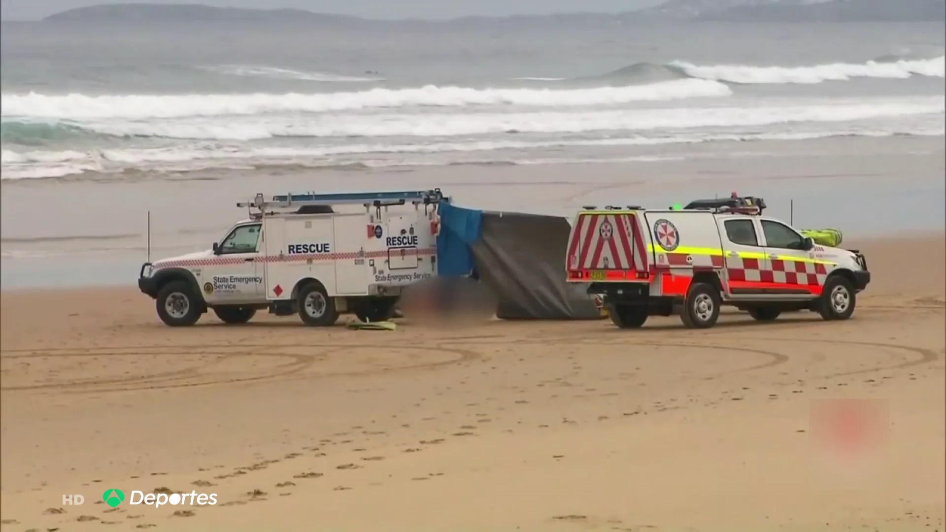 Muere un surfista en Australia tras se atacado por un tiburón Muere un surfista en Australia tras se atacado por un tiburón