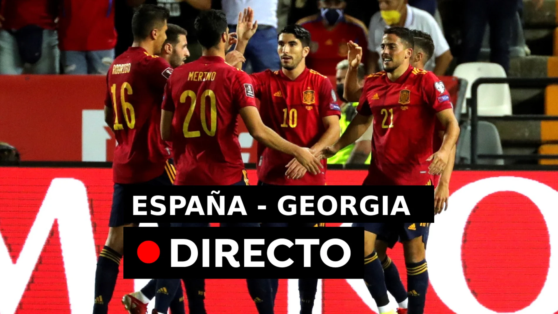 Resultado del España - Georgia, partido de fútbol de hoy en directo