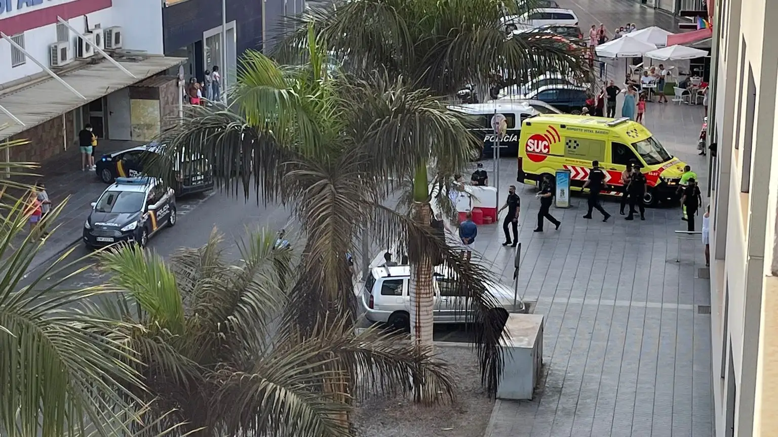 Gran Canaria: En estado cr&iacute;tico una ni&ntilde;a de 2 a&ntilde;os tras caer desde un segundo piso en Maspalomas