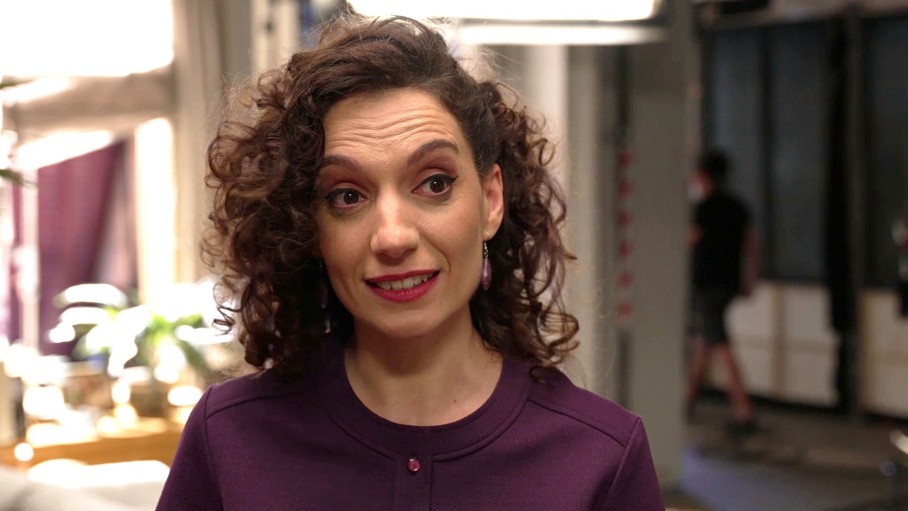 Eva Rufo, en su último día de rodaje: