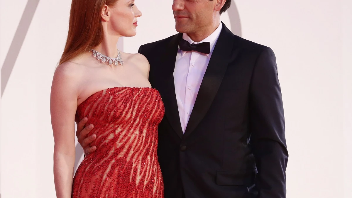 Jessica Chastain y Oscar Isaac en el Festival de Venecia Jessica Chastain y Oscar Isaac en el Festival de Venecia