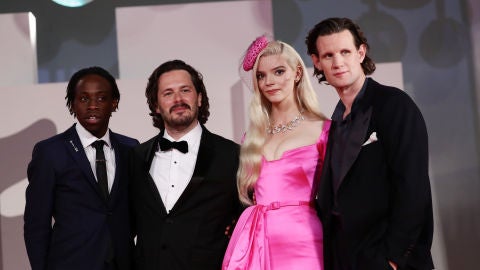 Anya Taylor-Joy y Matt Smith en el Festival de Cine de Venecia