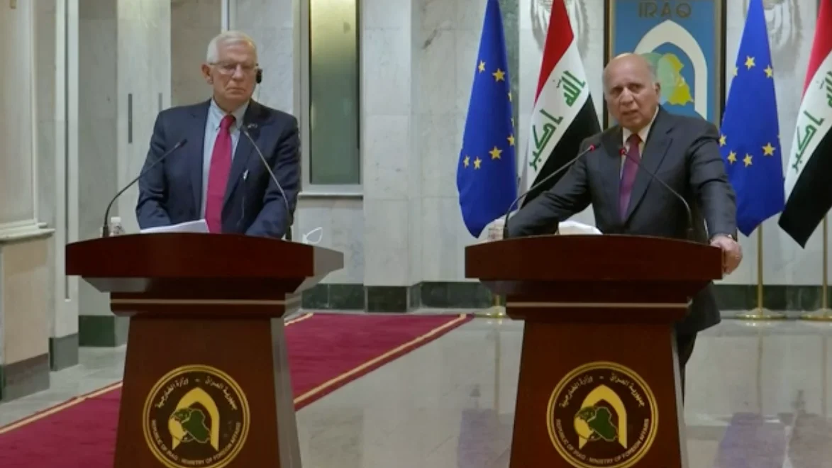 Josep Borrell en Irak Josep Borrell en Irak
