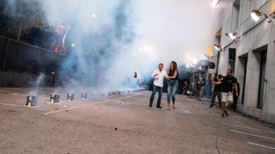 Marron crea un pasillo de fuegos artificiales dando el pistoletazo de salida a la nueva temporada