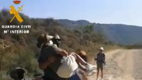 Rescate peregrinos en el Camino de Santiago Rescate peregrinos en el Camino de Santiago