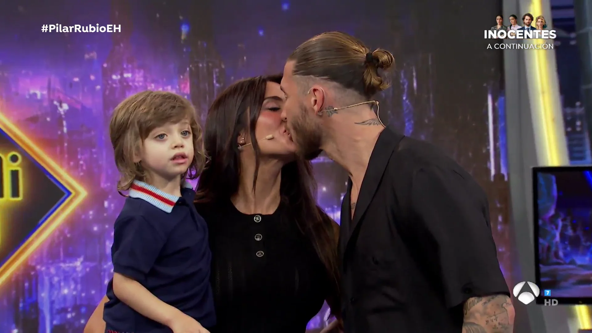 La emotiva sorpresa de Sergio Ramos y su hijo a Pilar Rubio en El Hormiguero