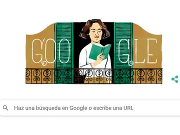 100.º aniversario del nacimiento de Carmen Laforet en el doodle de Google 100.º aniversario del nacimiento de Carmen Laforet en el doodle de Google