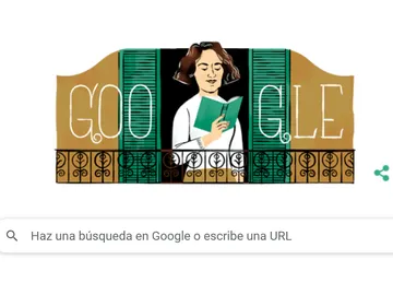 100.º aniversario del nacimiento de Carmen Laforet en el doodle de Google 100.º aniversario del nacimiento de Carmen Laforet en el doodle de Google
