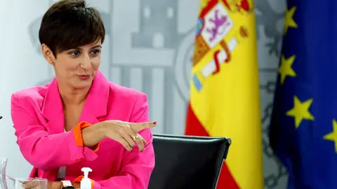 La ministra Portavoz, Isabel Rodríguez La ministra Portavoz, Isabel Rodríguez