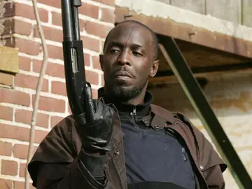 Michael K. Williams como Omar Little en 'The Wire' Michael K. Williams como Omar Little en 'The Wire'