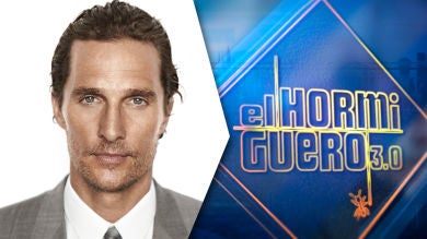 Esta noche, el actor Matthew McConaughey presentará en 'El Hormiguero 3.0' su nuevo libro