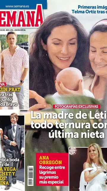 Primeras imágenes de Telma Ortiz tras dar a luz junto a su madre, Paloma Rocasolano Primeras imágenes de Telma Ortiz tras dar a luz junto a su madre, Paloma Rocasolano