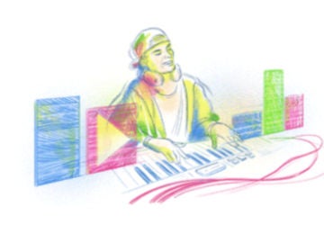 Google dedica un doodle al cumpleaños de Avicii