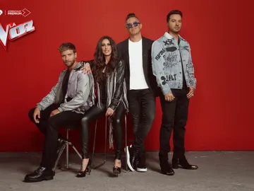 Foto grupal coaches de 'La Voz' Foto grupal coaches de 'La Voz'