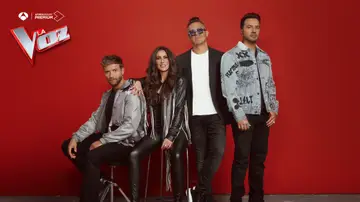 Foto grupal coaches de 'La Voz'