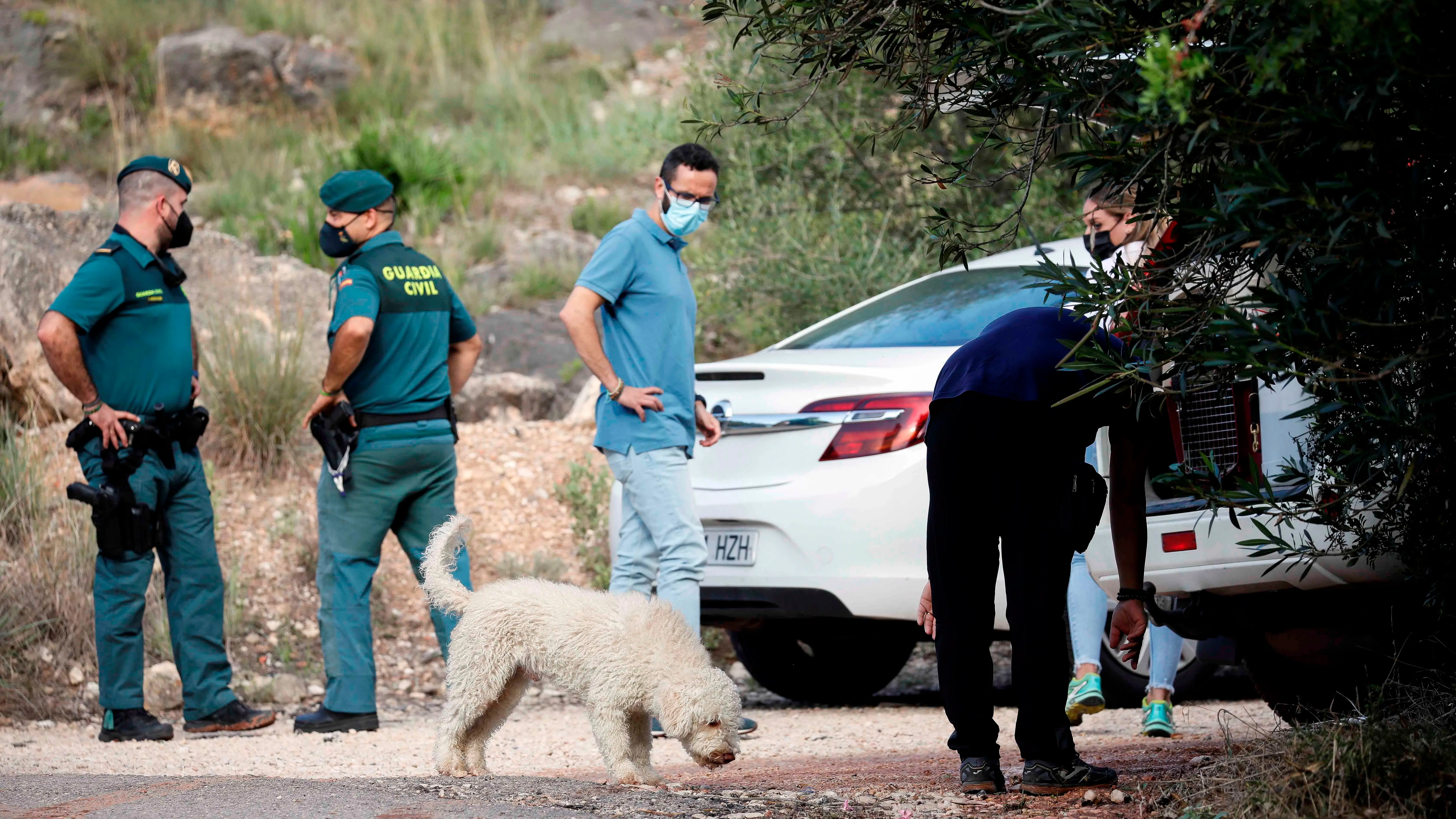 La Guardia Civil rastrea una nueva zona para buscar el cadáver de Marta Calvo La Guardia Civil rastrea una nueva zona para buscar el cadáver de Marta Calvo