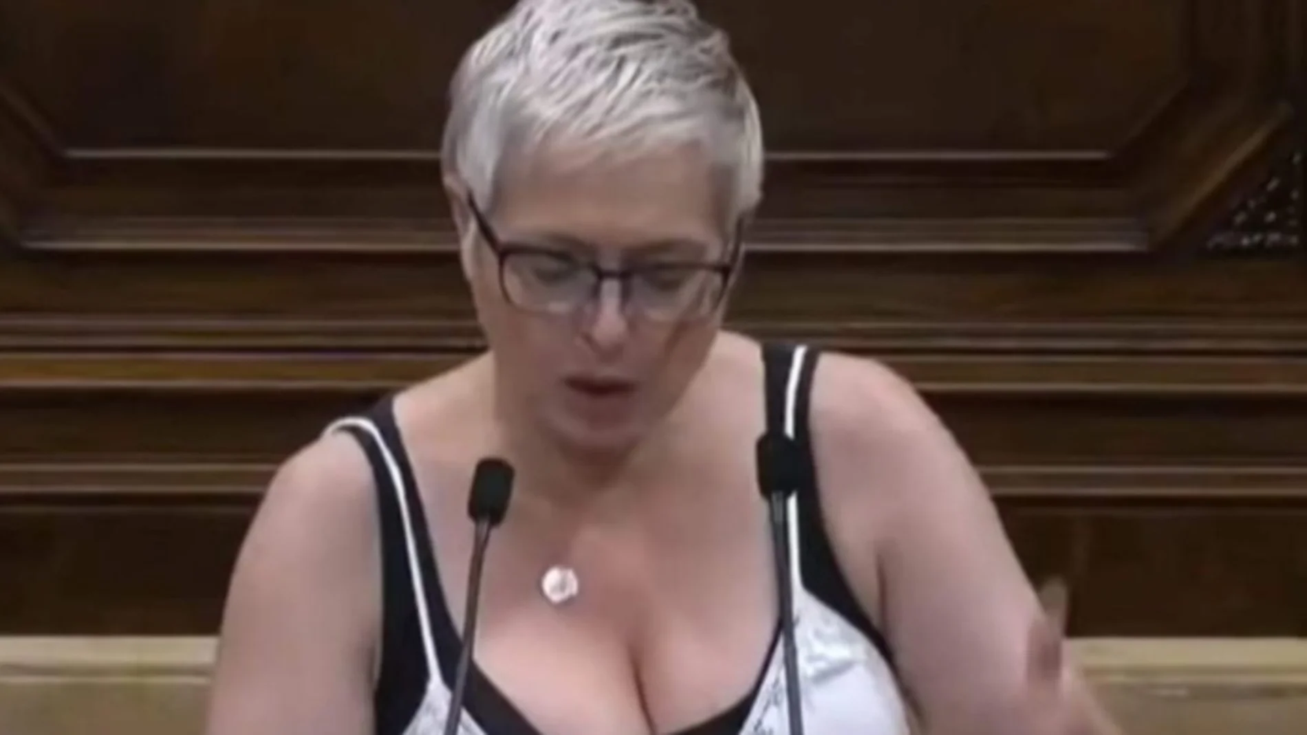 Un concejal de Junts insulta a una diputada de Ciudadanos por su vestimenta en el Parlament