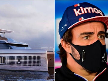Así es el impresionante yate híbrido de Fernando Alonso