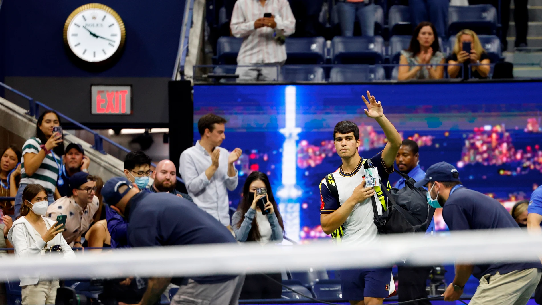 Carlos Alcaraz obligado a abandonar el US Open por una lesión