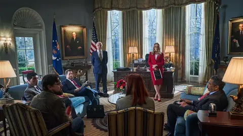 Meryl Streep y el reparto de 'No mires arriba' Meryl Streep y el reparto de 'No mires arriba'