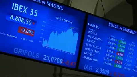 Caen las eléctricas en bolsa tras las medidas del Gobierno Caen las eléctricas en bolsa tras las medidas del Gobierno