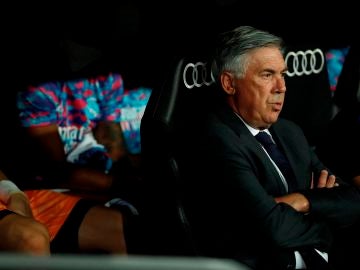 El entrenador italiano del Real Madrid, Carlo Ancelotti 