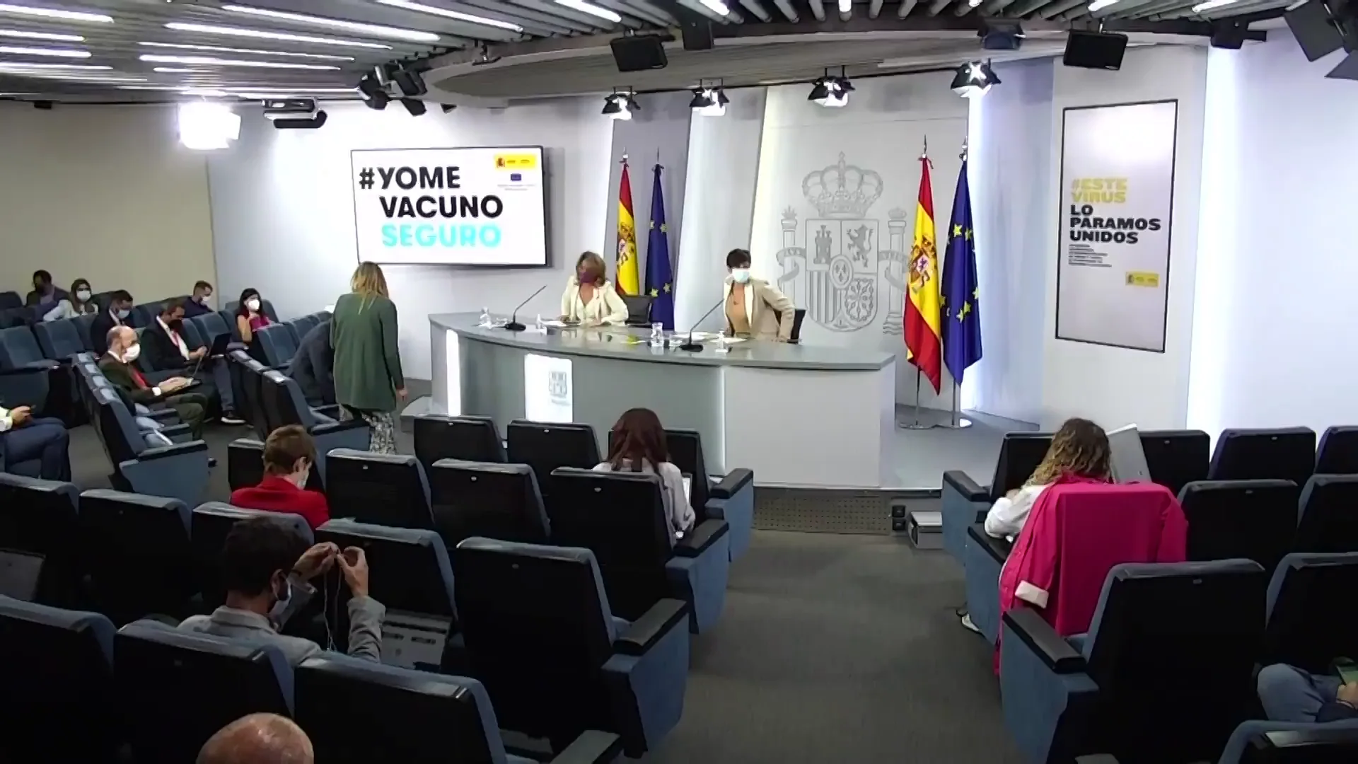 Rueda de prensa tras el Consejo de Ministros de hoy 14 de septiembre, en v&iacute;deo