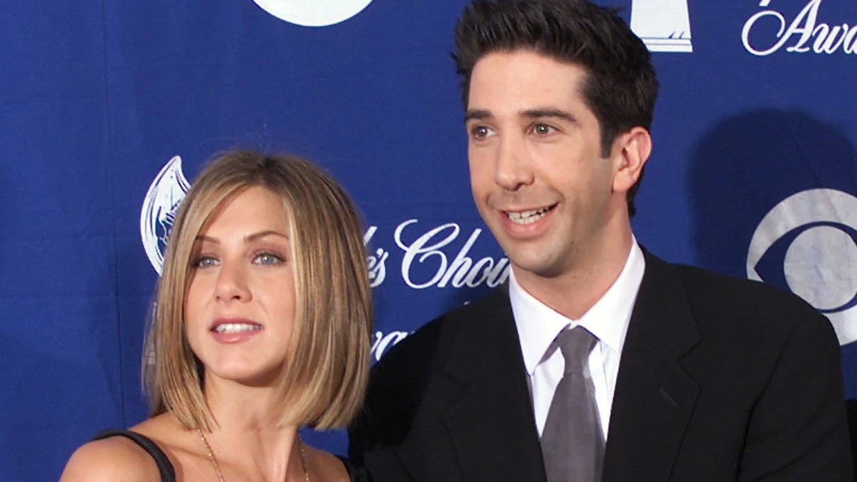 David Schwimmer y Jennifer Aniston, Ross y Rachel en 'Frineds' David Schwimmer y Jennifer Aniston, Ross y Rachel en 'Frineds'