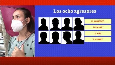 La novia del militar agredido en Huesca: 