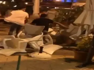 Pelea Alcudia con dos heridos graves Pelea Alcudia con dos heridos graves
