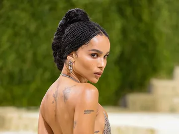 El vestido de Zoe Kravitz en la MET Gala 2021 El vestido de Zoe Kravitz en la MET Gala 2021