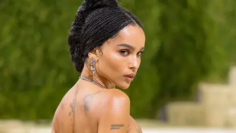 El vestido de Zoe Kravitz en la MET Gala 2021 El vestido de Zoe Kravitz en la MET Gala 2021